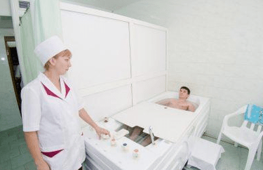 Thermal water procedures