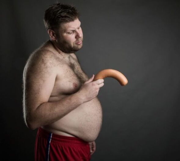 The result of the disease